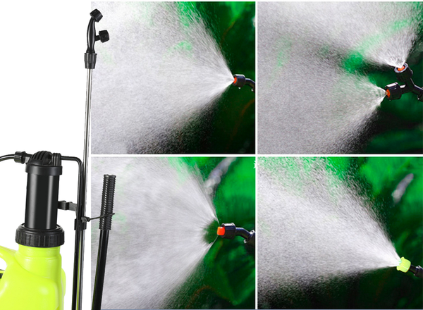Pulverizador a presión de mochila pulverizador manual de jardín lanza 12l