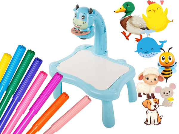 Retroproiector masă de desen whiteboard markere pentru copii markere
