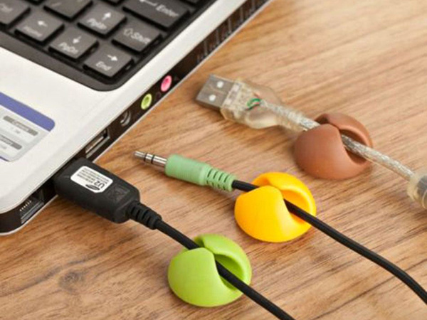 Organizator suport cabluri pentru cabluri 6 buc.