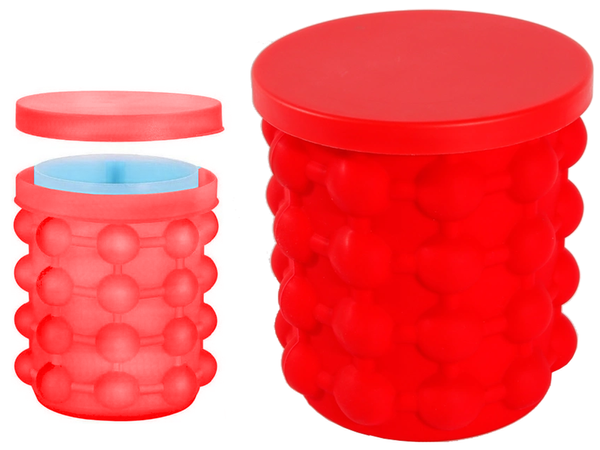 Mucegai de gheață silicon găleată tavă pentru cuburi de gheață mucegai pentru cuburi de gheață