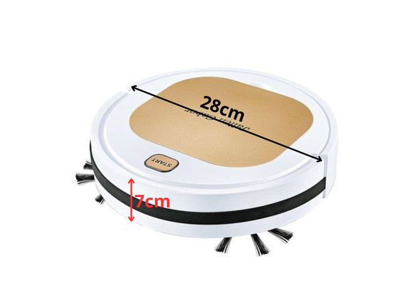 Automatic wireless robot vacuum cleaner, powerful electric cleaning