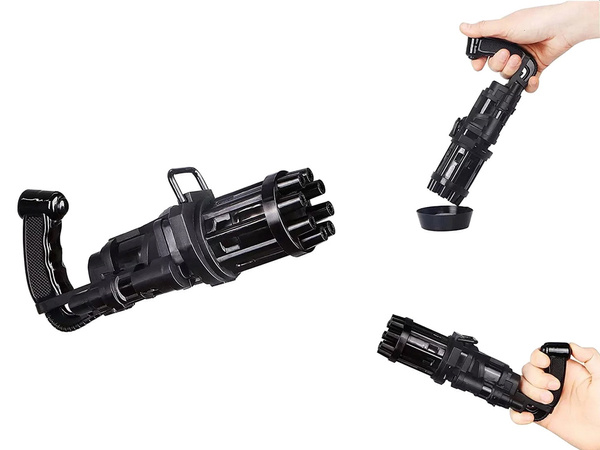 Pistol cu bule de săpun lichid automat