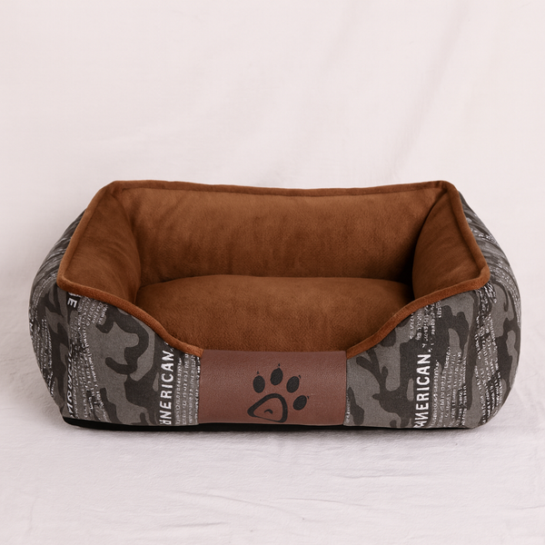 PET BED CAMOUFLAGE L GREY (25)
