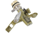 360° rotary pulsating metal lawn sprinkler