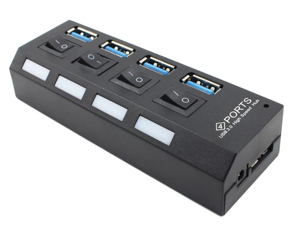 Сплиттер концентратор usb порт сплиттер 4x usb 3.0