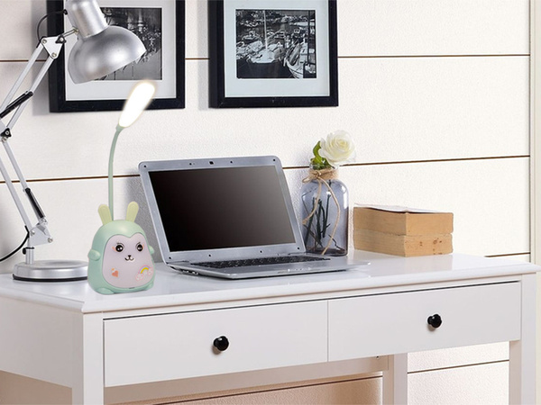 Led rgb usb lámpara de escritorio para niños luz de noche
