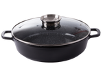 Casserole avec couvercle 5.7l induction aroma
