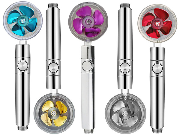 Душевая лейка с турбинным фильтром сменный вентиляторный душ