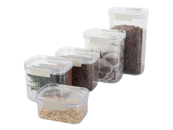 Toidu konteinerid pasta toidu konteiner koos pitseriga komplekt 5 tk