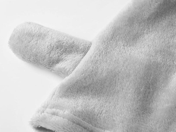 Warm women's pyjamas two-piece with hood soft plush short l