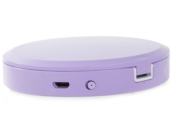 Miroir de maquillage cosmétique éclairé par led