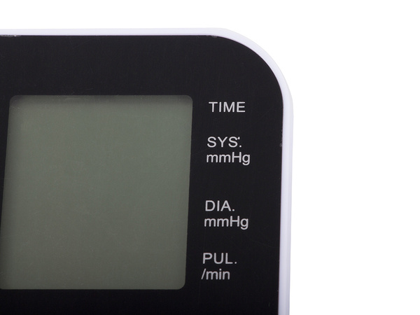 Elektroninis rankos kraujospūdžio matuoklis lcd ekranas aritmija baterijų paketas