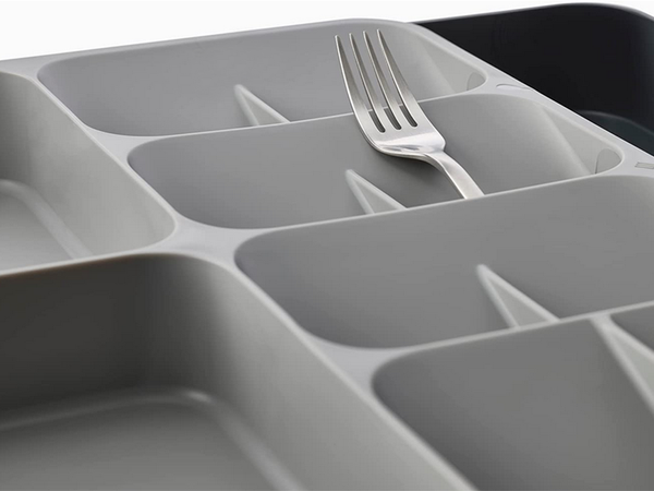 Organizator de bucătărie pentru sertarul de tacâmuri container