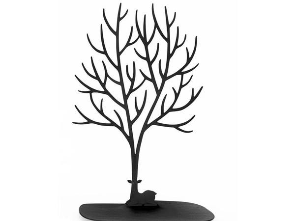 Ehted stend käevõrud kõrvarõngad korraldaja hirvepuu ekraanil