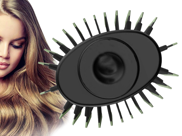 Secador de pelo rizador plancha de pelo cepillo grande 4 en 1