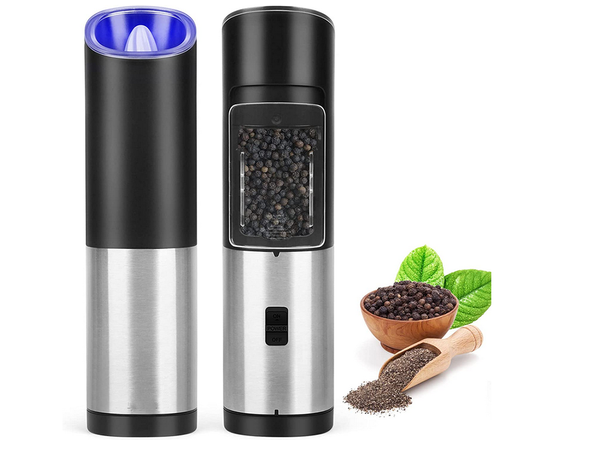 Elektrický gravitačný mlynček na korenie na soľ
