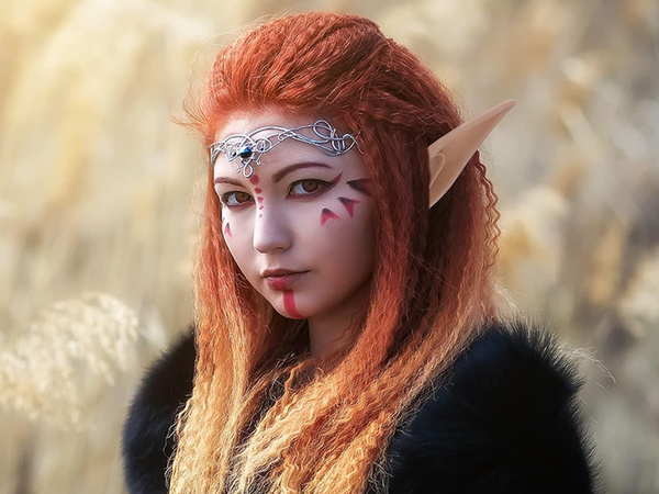 Falsche elfenohren zwerg elfenzwerg für halloween