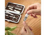 Nail art komplekt maniküüri hoidja puhul 7 esemed