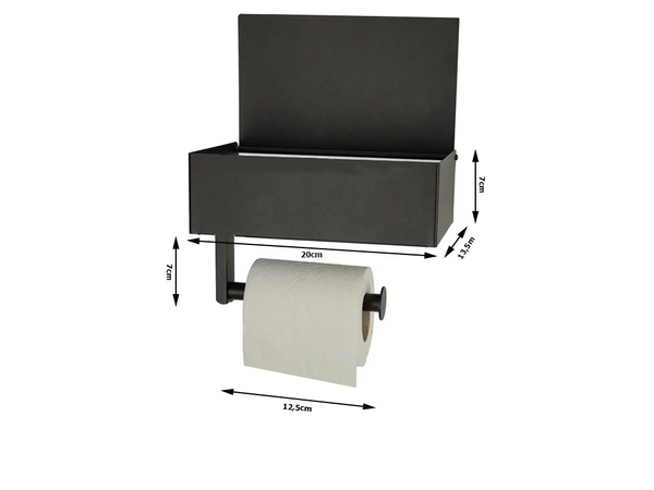Suport hârtie igienică loft raft wc loft oțel
