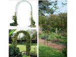 Garden pergola flower support for climbing plants arch for roses ivy metal