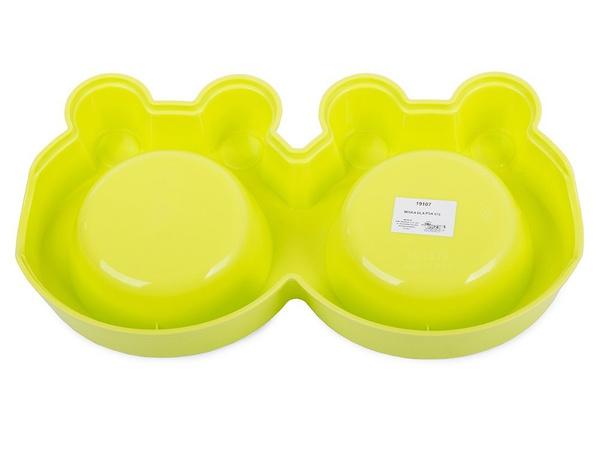 Металлический двойной бокс для собак 0,175 л x 2