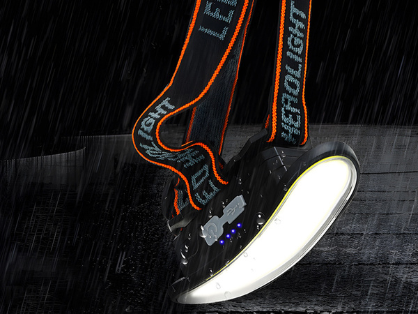 Cob fejlámpa újratölthető fejlámpa usb-c 4 üzemmód