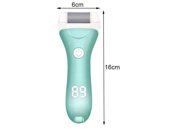 Lime à talon électrique pierre ponce set 3 rouleaux lcd