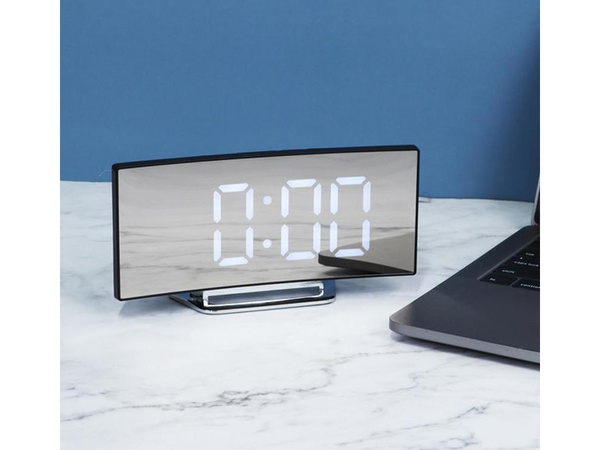 Horloge digitale alarme électronique thermomètre led