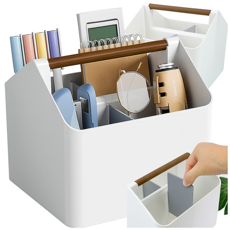 Organizer-box für den schreibtisch für kleinigkeiten für das badezimmer für kosmetikartikel