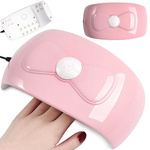 Uv nail lamp 18 led 54w hybrids gels dual