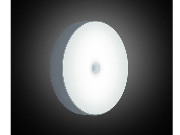 Lampara led autoadhesiva con sensor de movimiento crepusculo-amanecer luz nocturna para escaleras