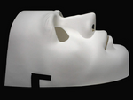 Máscara blanca para halloween myers horror party