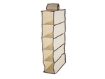 Wardrobe organiser hanging shelf with 5 shelves 70 cm