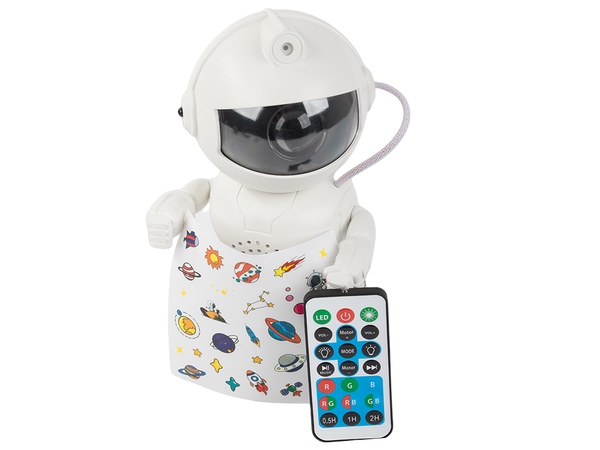 Projecteur d'étoiles astronaute veilleuse projecteur pour enfant espace musique