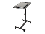 Table pour ordinateur portable sur roulettes bureau réglable