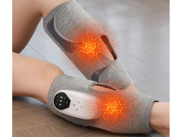 Vyhrievaný masážny prístroj na nohy s kompresiou
