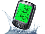 Waterproof bike counter lcd speedometer