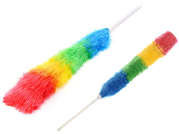 Brosse à épousseter télescopique balai