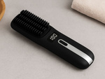Brosse à cheveux électrique ionique avec led et réglage de la température