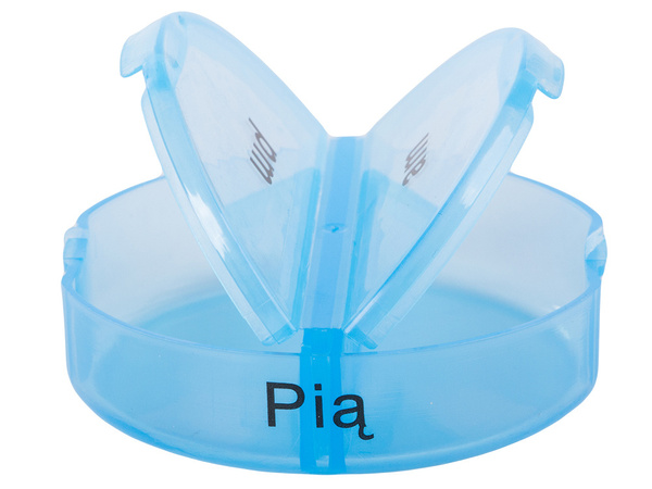 Envase de medicamentos pastillas caja hora del día medicación casete semanal