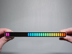 Usb leds sound response multicolore neon rgb led strip blinks 18 modes