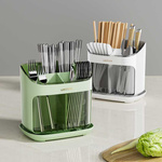 Organiser drip tray for cutlery dryer stand for the kitchen with drain 4 compartments