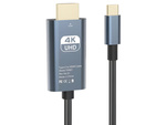 KABEL USB-C HDMI PRZEJŚCIÓWKA ADAPTER HUB USB TYP C DO HDMI 4K 180cm