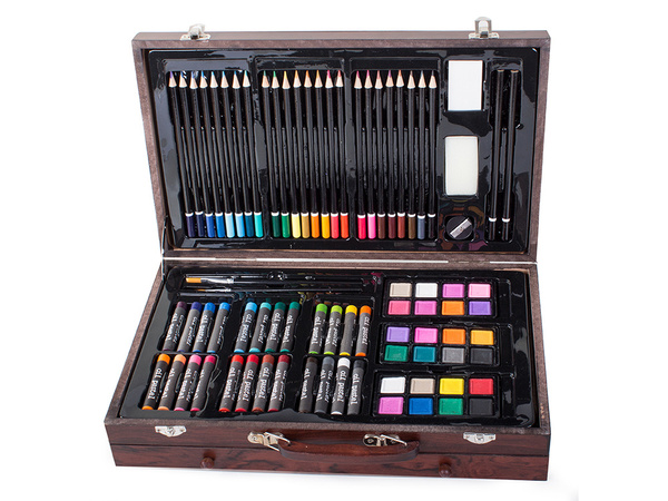 Art set for painting case wood 143