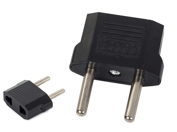 Kontaktdakšu adapteris poļu adapteris uz universālo kontaktligzdu 125v - 250v 6a