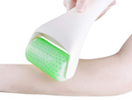 Cooling roller massager face neck body ice
