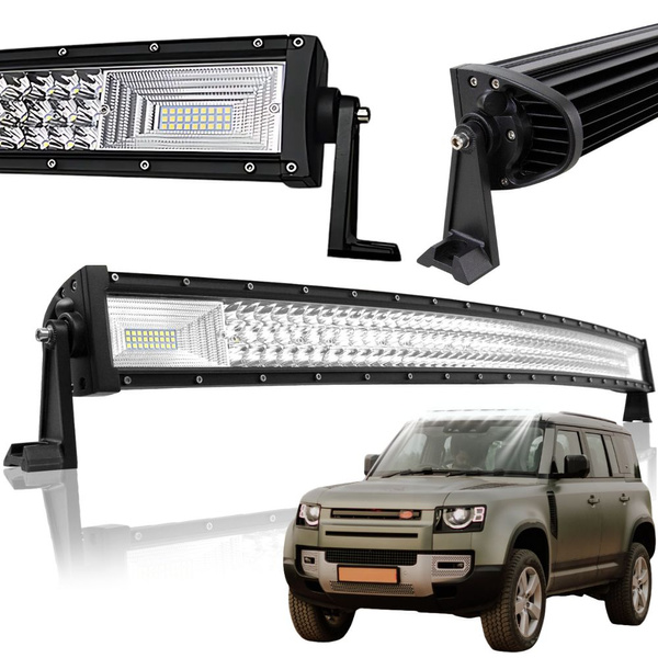 LUMINĂ DE LUCRU REFLECTOR 130 CM 192+42 LED BAR HALOGEN 675W 12V 24V REFLECTOR