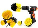 Brosses de nettoyage pour perceuse/visseuse 3pcs