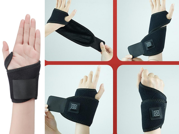 Wrist pain warming brace usb orthosis 3 levels