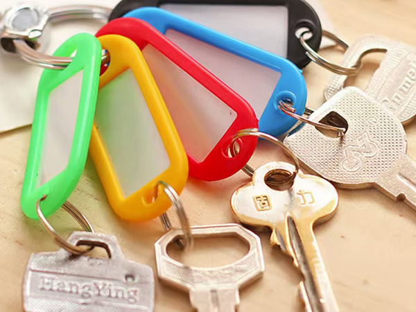 Key ring key tag 100 pcs